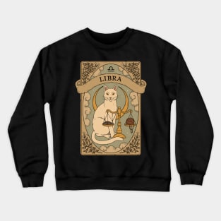 Libra - Cats Astrology Crewneck Sweatshirt